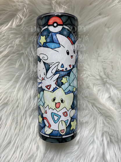 20oz Togepi Poke Stained Glass Tumbler