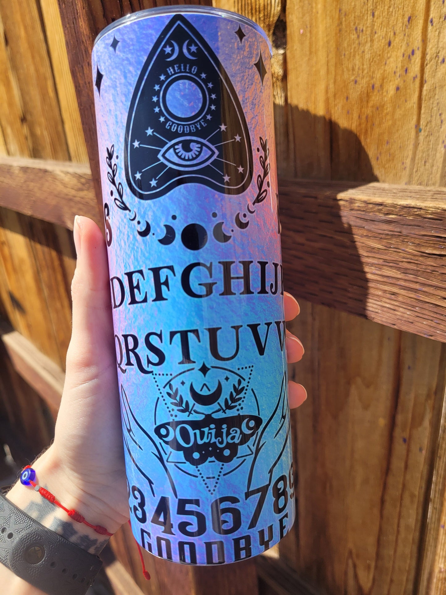 20oz Ouija Board Tumbler Travel Mug