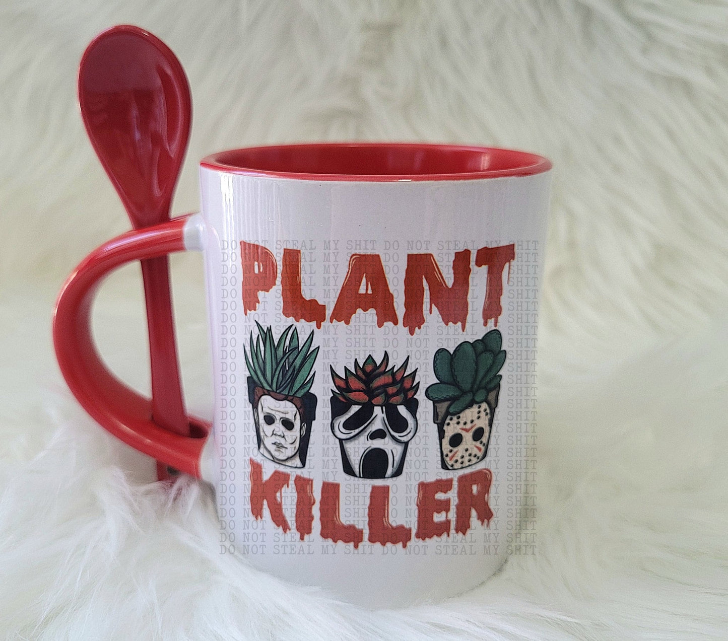 Plant Killer Coffee Mug w/ Spoon