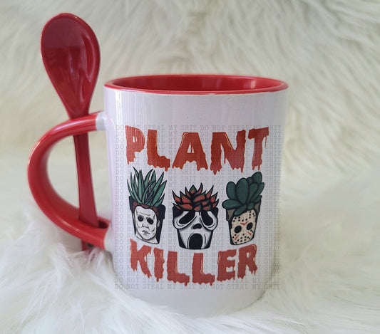 Plant Killer Coffee Mug w/ Spoon